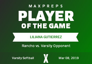 #6 Liliana Gutierrez Player of the Game badge