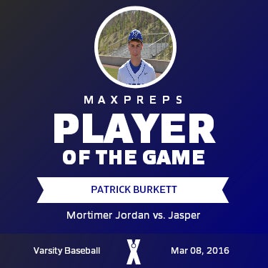 #9 Patrick Burkett Player of the Game badge