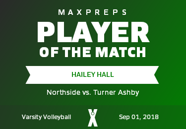 #20 Hailey Hall Player of the Game badge