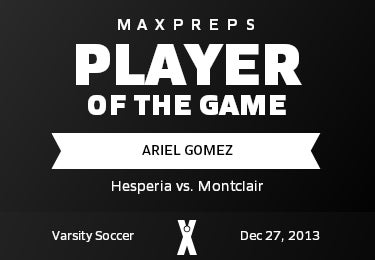 Ariel Gomez Player of the Game badge