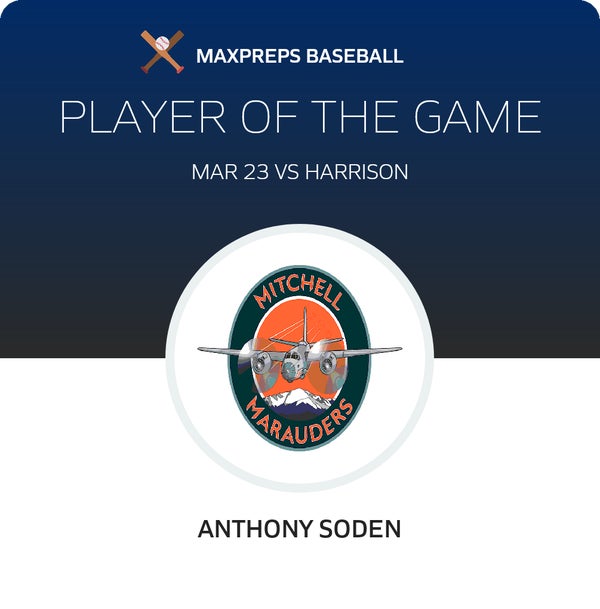 #21 Anthony Soden Player of the Game badge