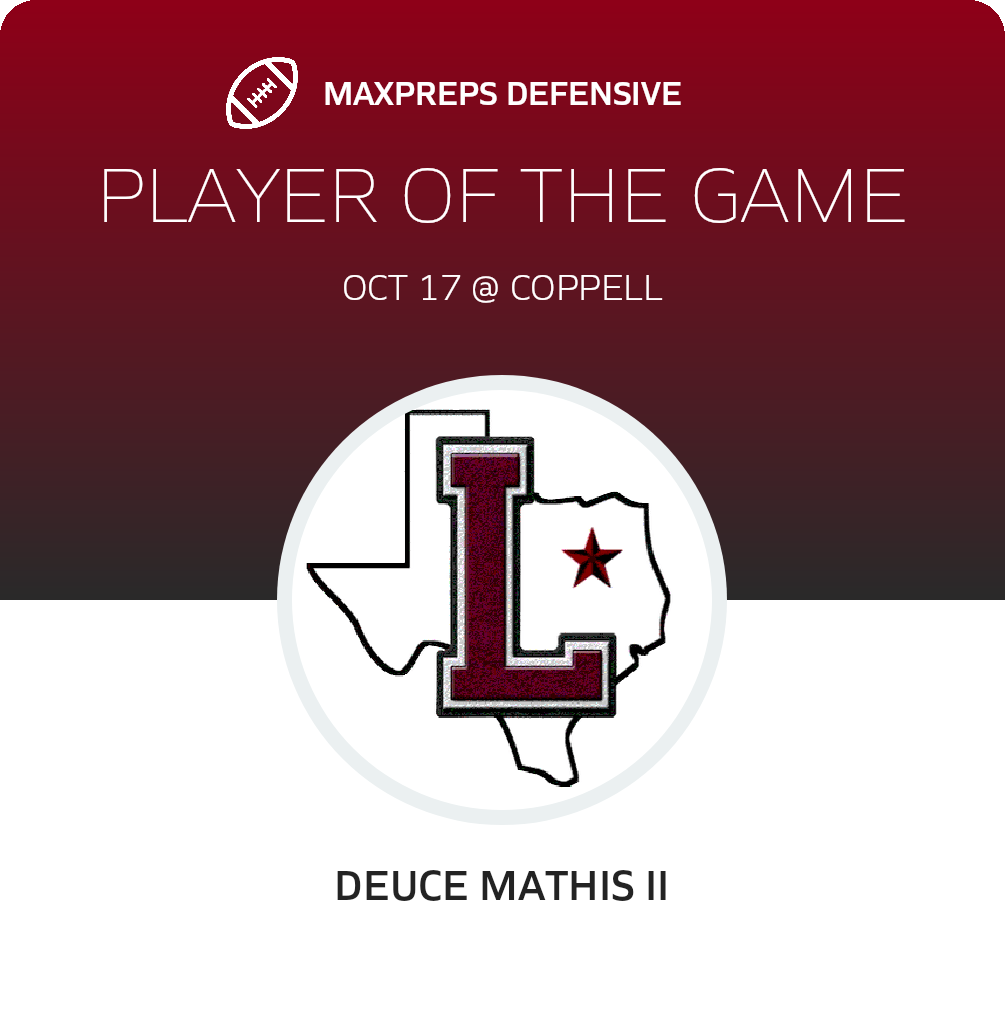 #2 Deuce Mathis Ii Player of the Game badge