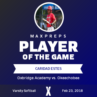 #11 Caridad Estes Player of the Game badge
