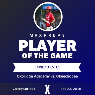#11 Caridad Estes Player of the Game badge