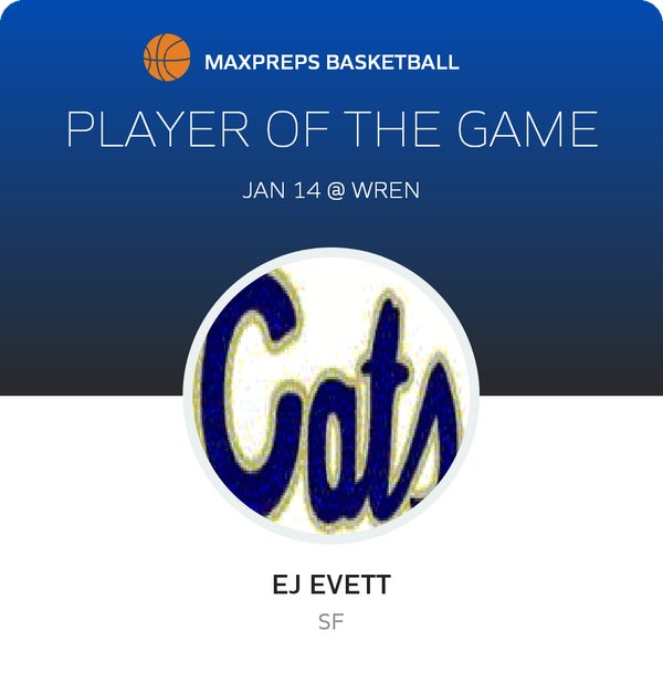 #0 Ej Evett Player of the Game badge