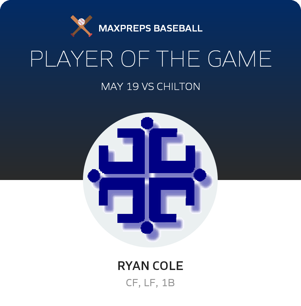 #14 Ryan Cole Player of the Game badge