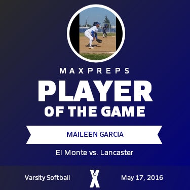 #12 Maileen Garcia Player of the Game badge