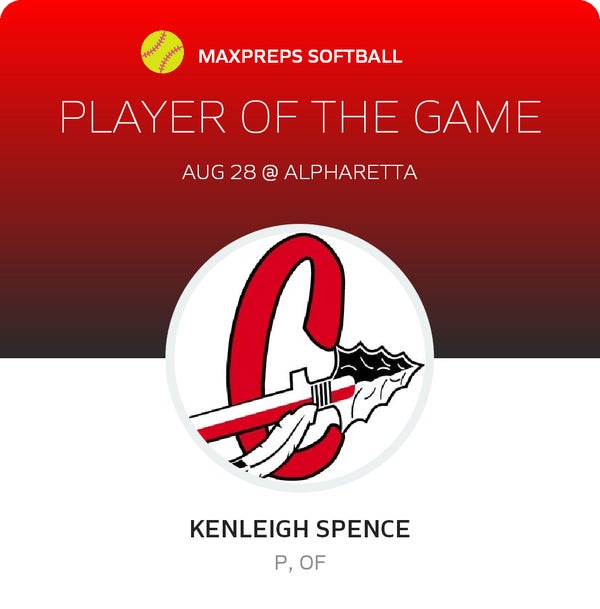 #18 Kenleigh Spence Player of the Game badge