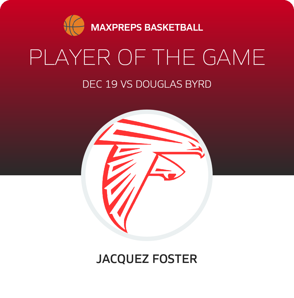 #5 Jacquez Foster Player of the Game badge