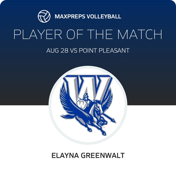 #14 Elayna Greenwalt Player of the Game badge