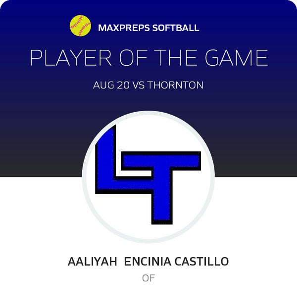 #11 A. Encinia Castillo Player of the Game badge
