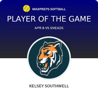 #3 Kelsey Southwell Player of the Game badge