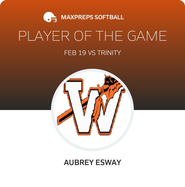 Aubrey Esway Player of the Game badge