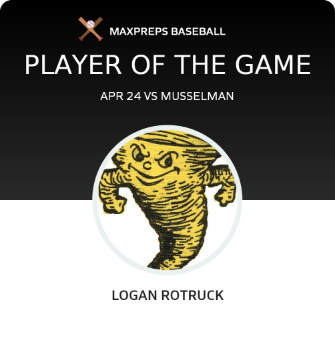 #5 Logan Rotruck Player of the Game badge