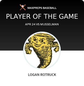 #5 Logan Rotruck Player of the Game badge