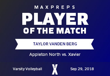 #15 Taylor Vanden Berg Player of the Game badge