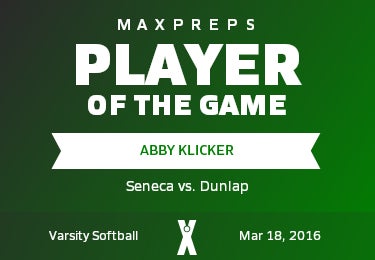 #12 Abby Klicker Player of the Game badge