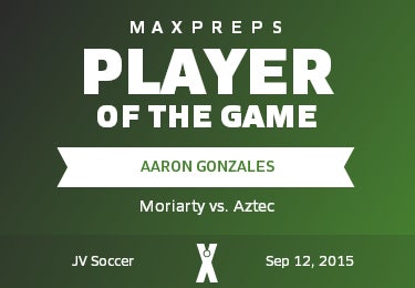 #2 Aaron Gonzales Player of the Game badge