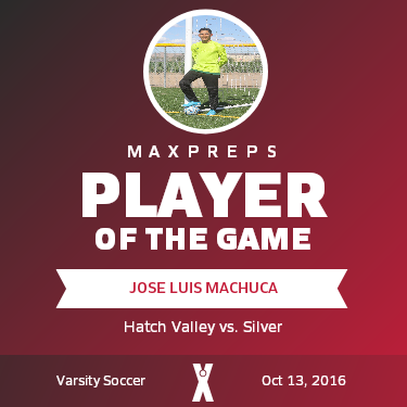 #1 Jose Luis Machuca Player of the Game badge