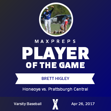 #14 Brett Higley Player of the Game badge