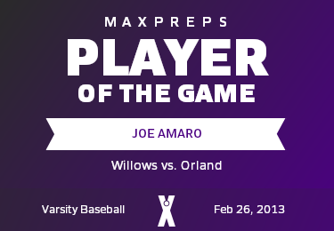 #24 Joe Amaro Player of the Game badge