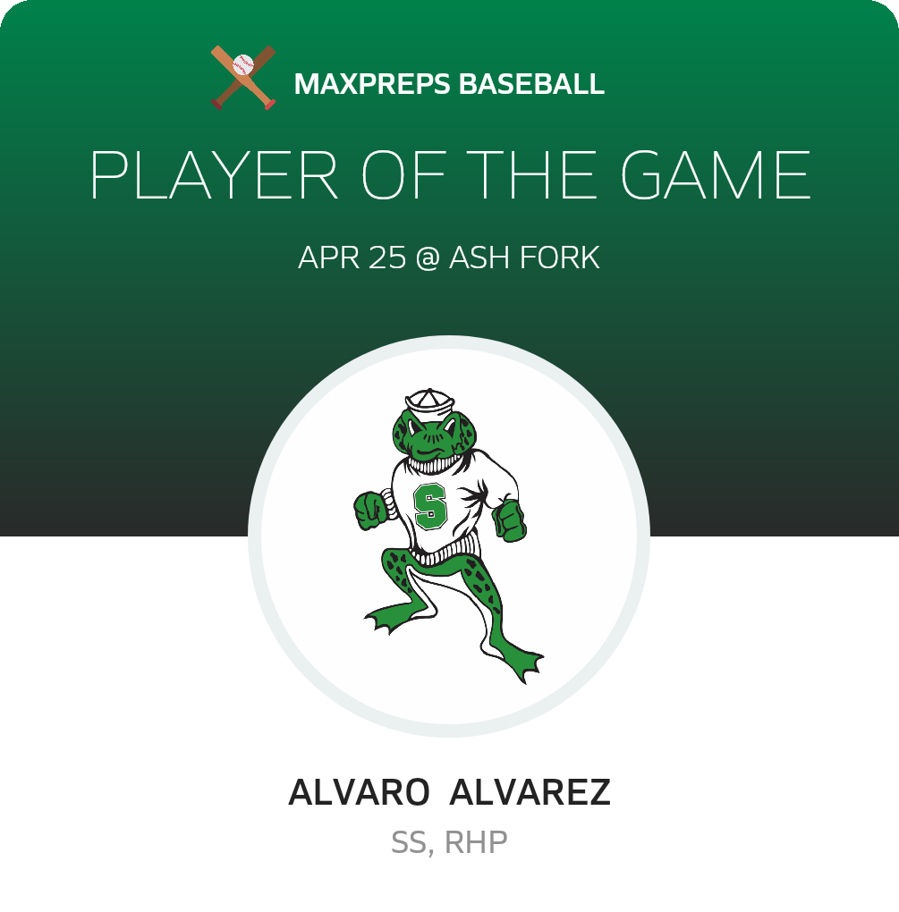 #79 Alvaro  Alvarez Player of the Game badge