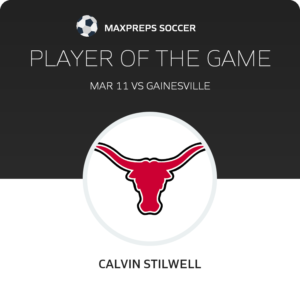 #4 Calvin Stilwell Player of the Game badge