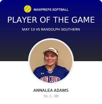 #4 Annalea Adams Player of the Game badge