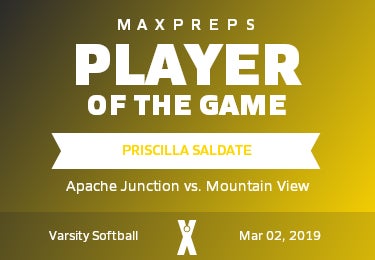 #8 Priscilla Saldate Player of the Game badge