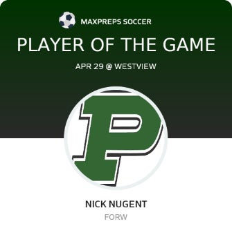 #20 Nick Nugent Player of the Game badge