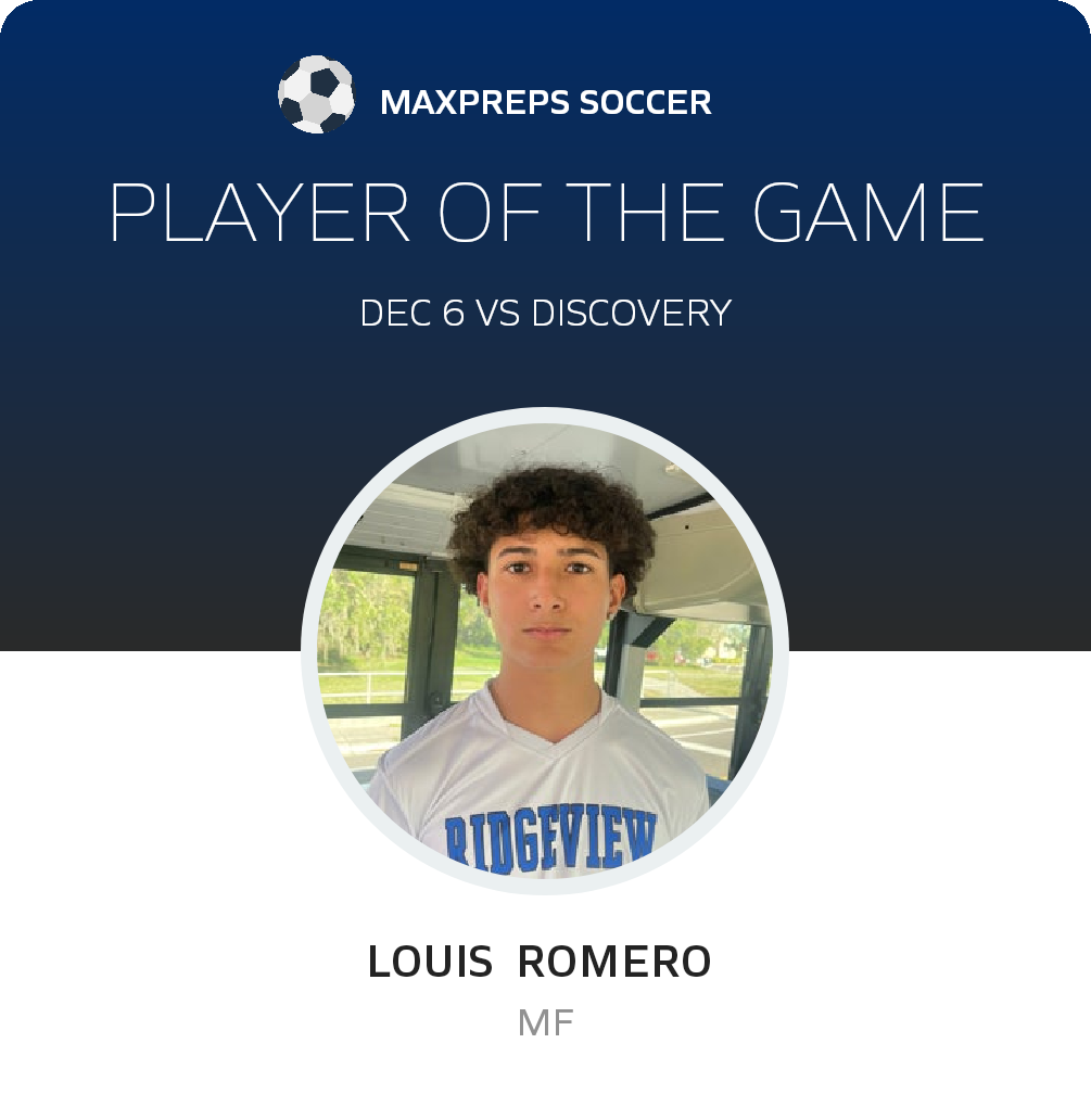 Louis Romero 's Ridgeview Global Studies Academy Career Home