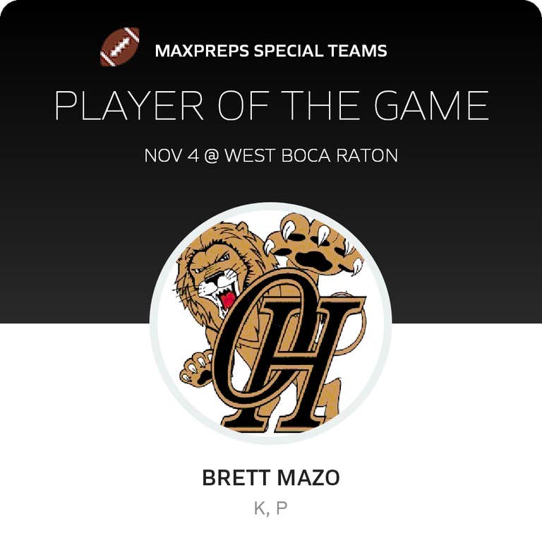 Player of the Game