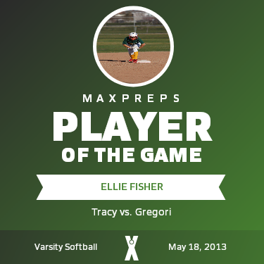 #1 Ellie Fisher Player of the Game badge