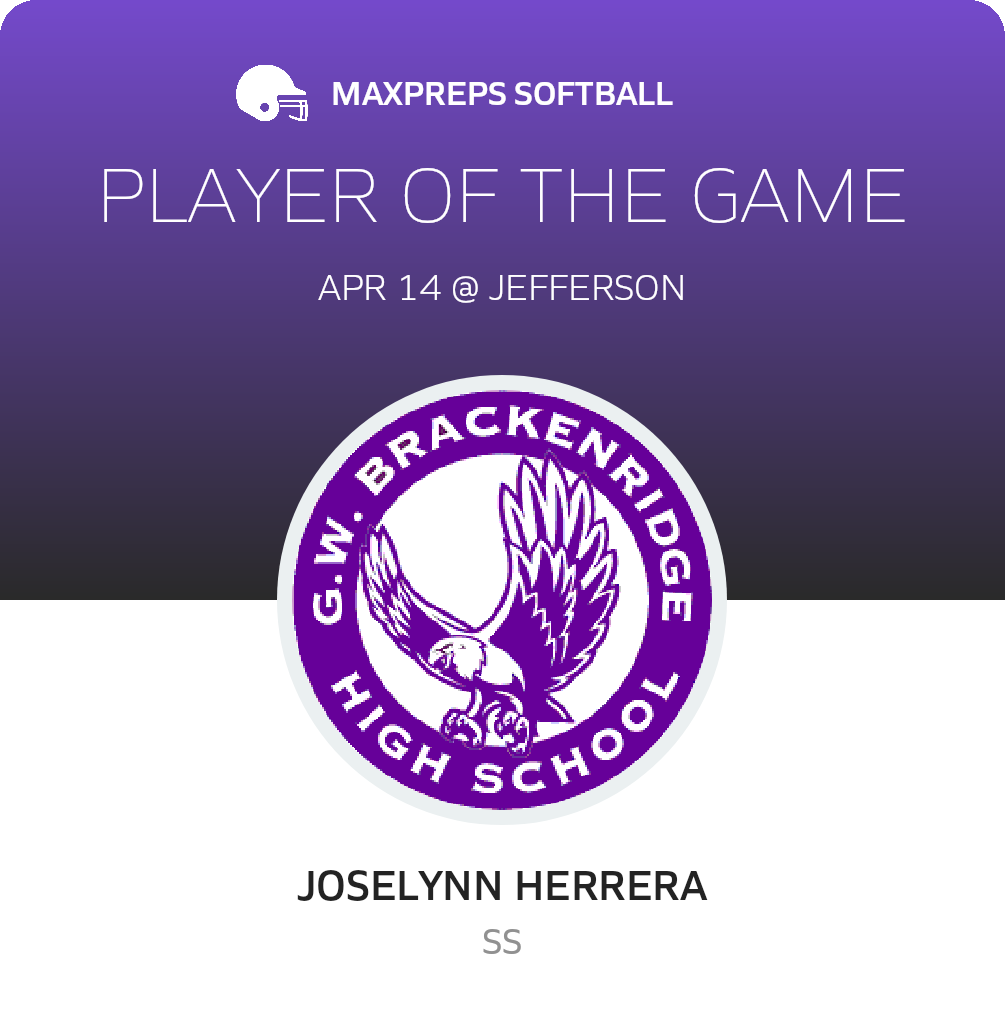 Player of the Game