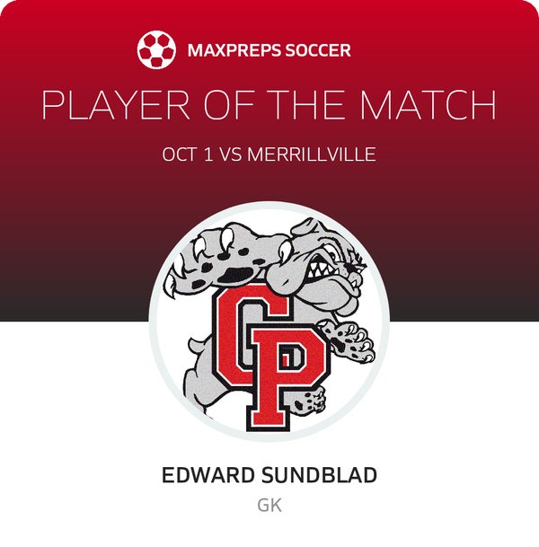 #0 Edward Sundblad Player of the Game badge