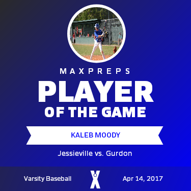 #14 Kaleb Moody Player of the Game badge