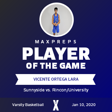 #34 Vicente Ortega lara Player of the Game badge