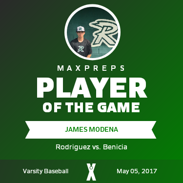 #19 James Modena Player of the Game badge