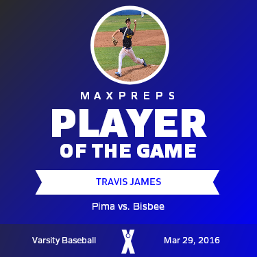 #7 Travis James Player of the Game badge