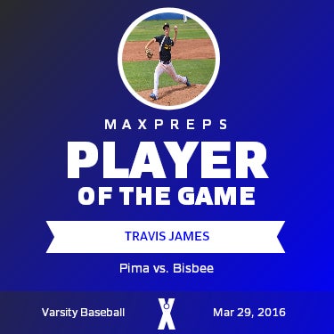 #7 Travis James Player of the Game badge