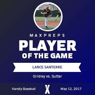 #3 Lance Santerre Player of the Game badge