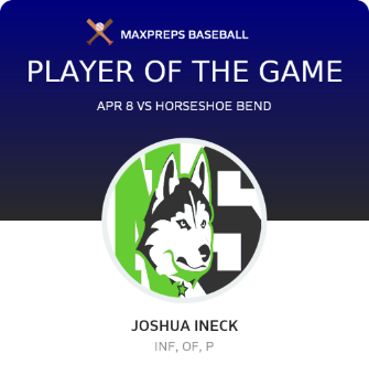 #11 Joshua Ineck Player of the Game badge