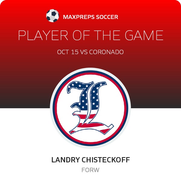 #10 Landry Chisteckoff Player of the Game badge
