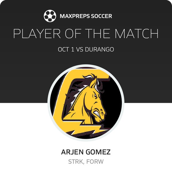 #21 Arjen Gomez Player of the Game badge