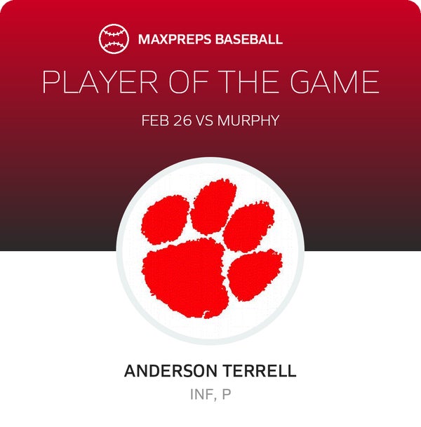#7 Anderson Terrell Player of the Game badge
