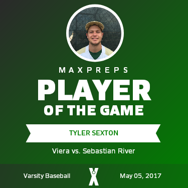 #9 Tyler Sexton Player of the Game badge