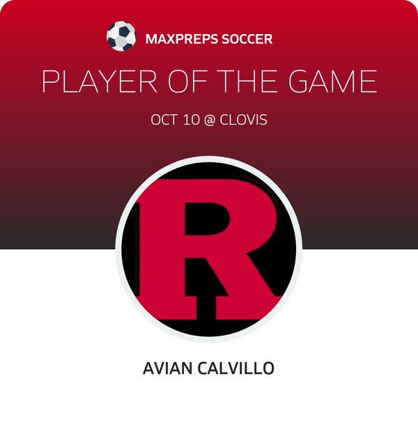#18 Avian Calvillo Player of the Game badge