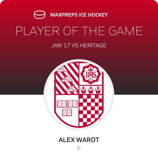 #29 Alex Warot Player of the Game badge