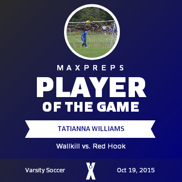 #13 Tatianna Williams Player of the Game badge