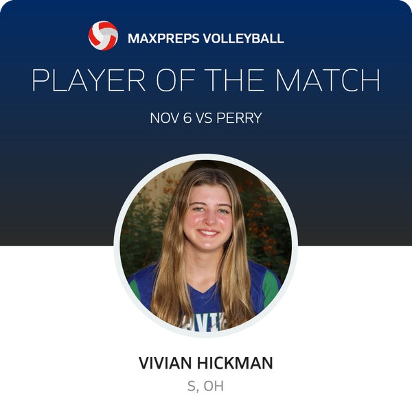 #16 Vivian Hickman Player of the Game badge